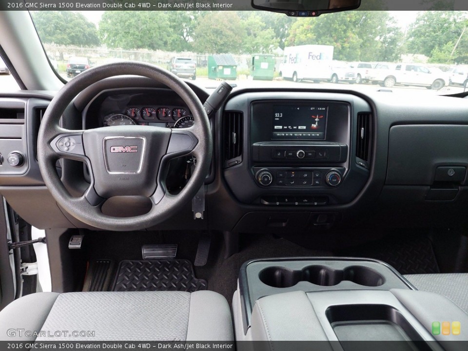 Dark Ash/Jet Black Interior Dashboard for the 2016 GMC Sierra 1500 Elevation Double Cab 4WD #142418353