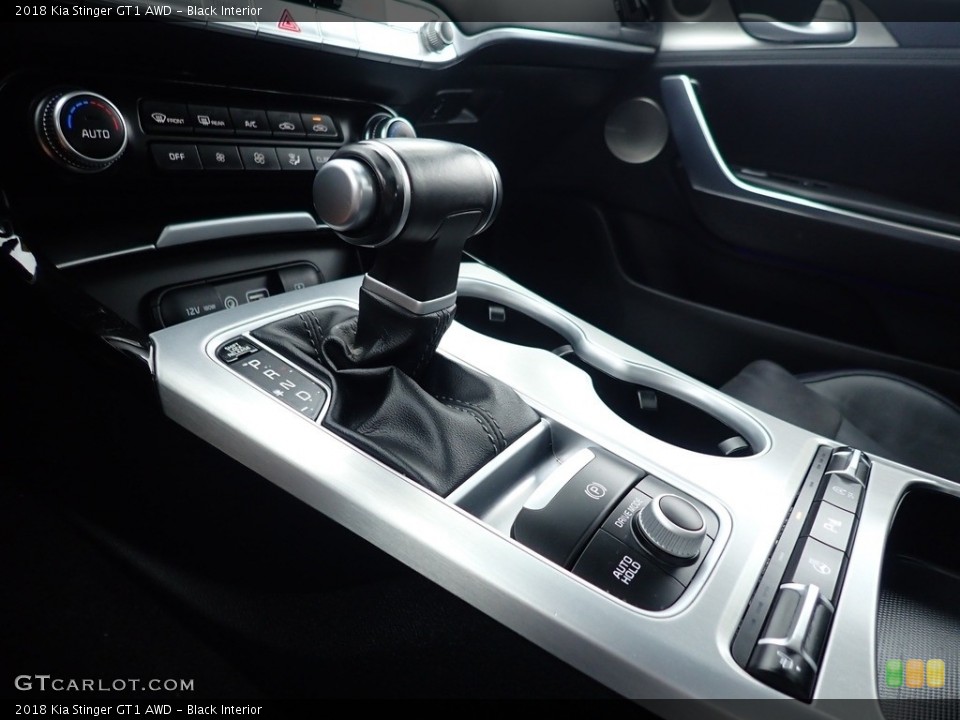 Black Interior Transmission for the 2018 Kia Stinger GT1 AWD #142418379