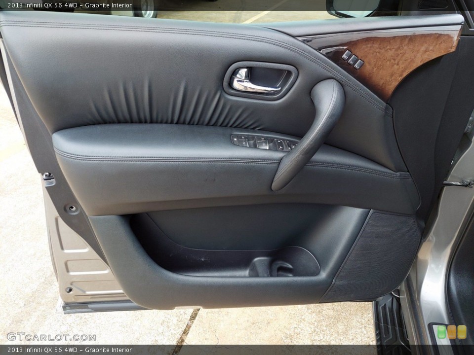 Graphite Interior Door Panel for the 2013 Infiniti QX 56 4WD #142419229