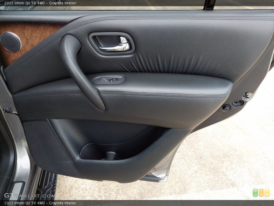 Graphite Interior Door Panel for the 2013 Infiniti QX 56 4WD #142419553