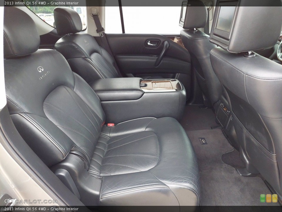 Graphite Interior Rear Seat for the 2013 Infiniti QX 56 4WD #142419574