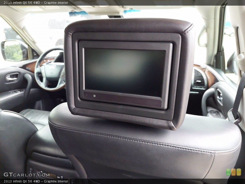 Graphite Interior Entertainment System for the 2013 Infiniti QX 56 4WD #142419595