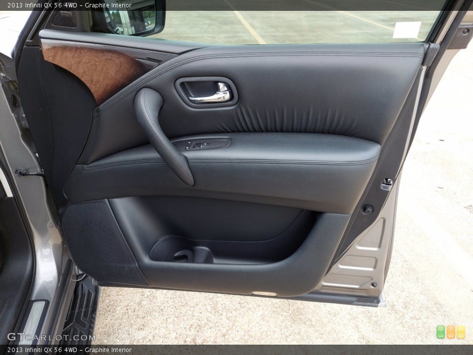 Graphite Interior Door Panel for the 2013 Infiniti QX 56 4WD #142419643