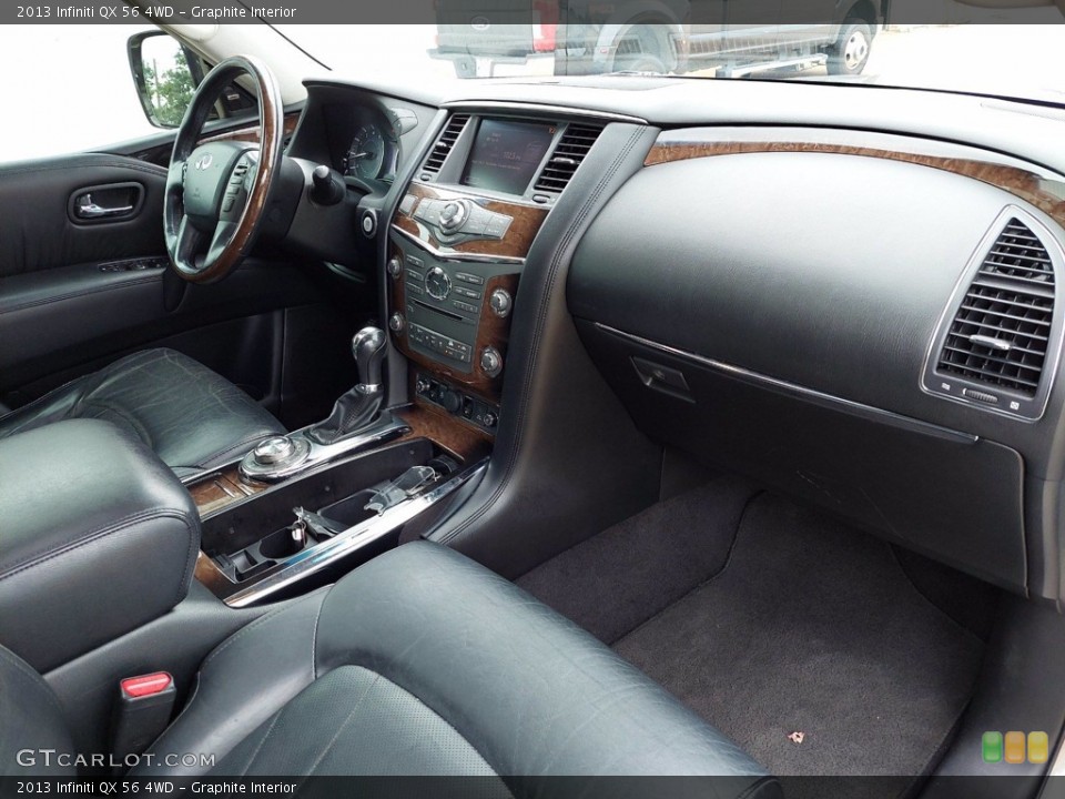 Graphite Interior Photo for the 2013 Infiniti QX 56 4WD #142419694