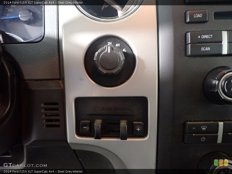 Steel Grey Interior Controls for the 2014 Ford F150 XLT SuperCab 4x4 #142422187