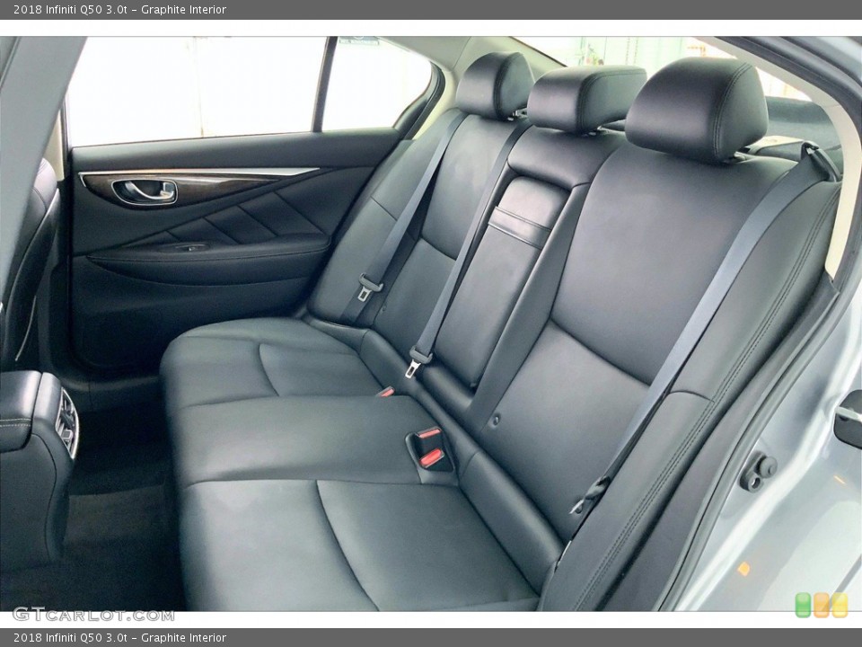 Graphite Interior Rear Seat for the 2018 Infiniti Q50 3.0t #142422241