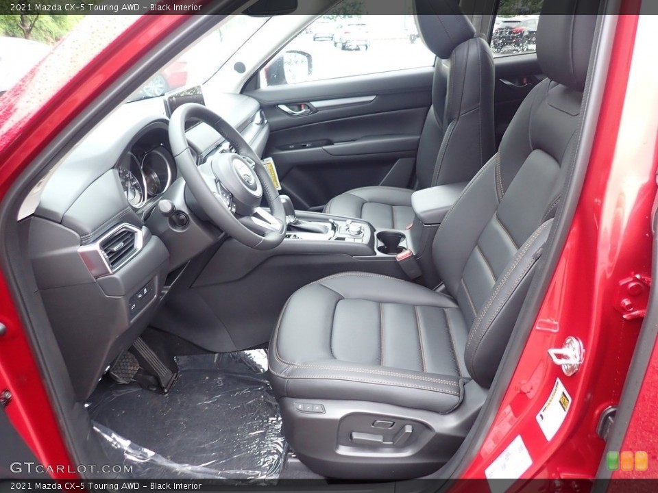 Black Interior Photo for the 2021 Mazda CX-5 Touring AWD #142423174