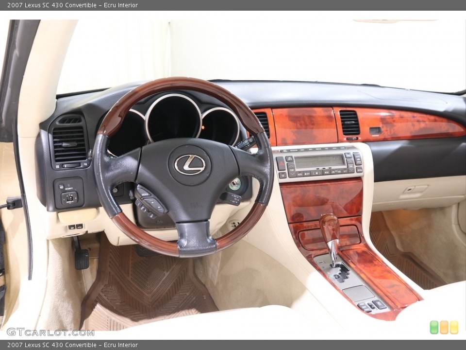 Ecru Interior Dashboard for the 2007 Lexus SC 430 Convertible #142423363