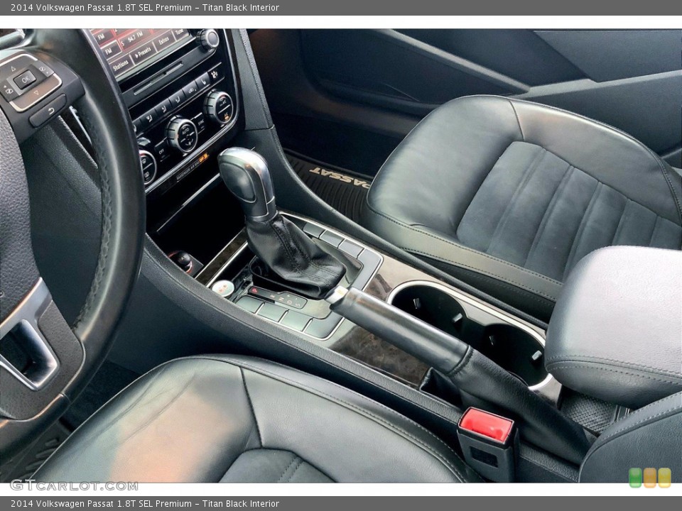 Titan Black Interior Transmission for the 2014 Volkswagen Passat 1.8T SEL Premium #142424659