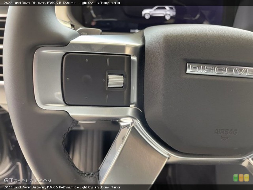 Light Oyster/Ebony Interior Steering Wheel for the 2022 Land Rover Discovery P360 S R-Dynamic #142427842