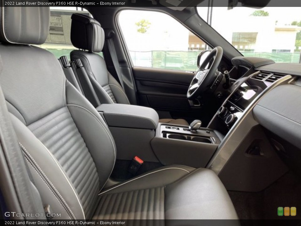 Ebony Interior Photo for the 2022 Land Rover Discovery P360 HSE R-Dynamic #142428166