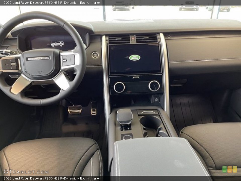 Ebony Interior Dashboard for the 2022 Land Rover Discovery P360 HSE R-Dynamic #142428187