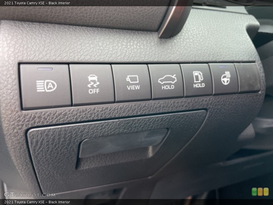 Black Interior Controls for the 2021 Toyota Camry XSE #142430764