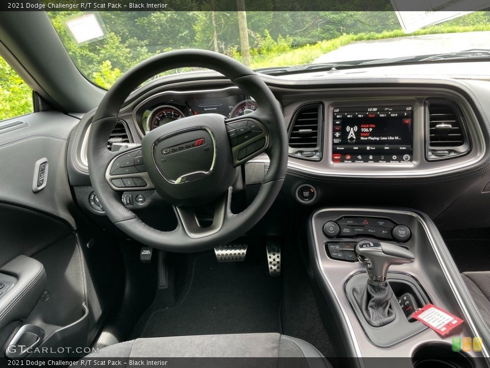 Black Interior Dashboard for the 2021 Dodge Challenger R/T Scat Pack #142430776