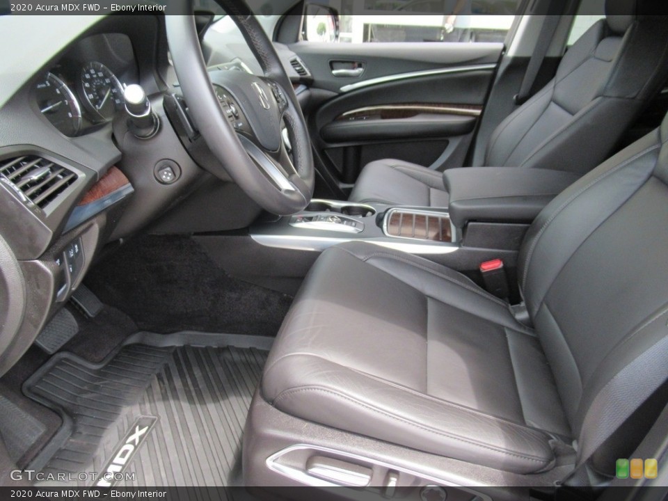 Ebony Interior Front Seat for the 2020 Acura MDX FWD #142434697