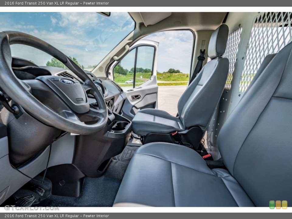 Pewter Interior Front Seat for the 2016 Ford Transit 250 Van XL LR Regular #142438572