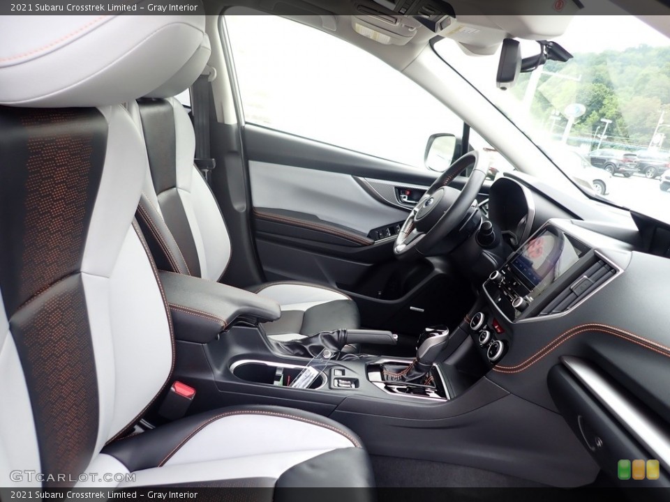 Gray Interior Front Seat for the 2021 Subaru Crosstrek Limited #142439833