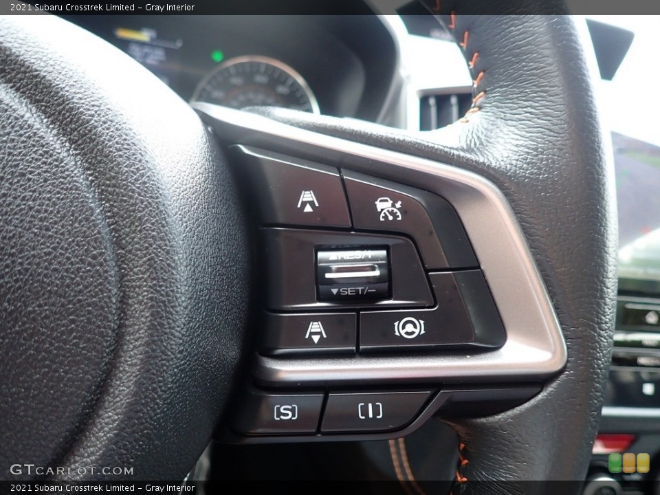 Gray Interior Steering Wheel for the 2021 Subaru Crosstrek Limited #142440130