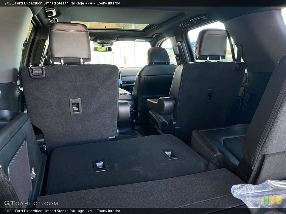 Ebony Interior Rear Seat for the 2021 Ford Expedition Limited Stealth Package 4x4 #142443367