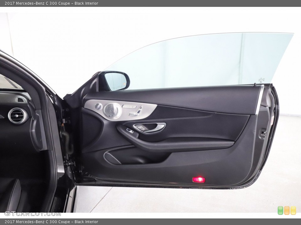 Black Interior Door Panel for the 2017 Mercedes-Benz C 300 Coupe #142443712