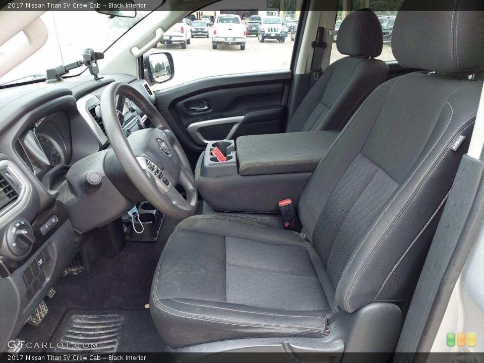 Black Interior Photo for the 2017 Nissan Titan SV Crew Cab #142450266