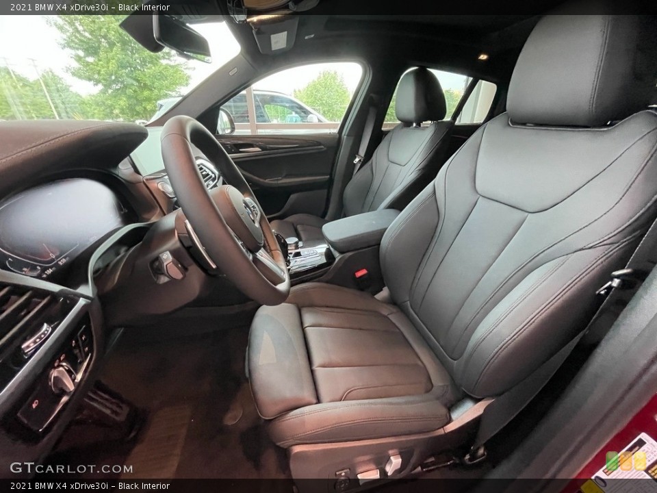 Black 2021 BMW X4 Interiors