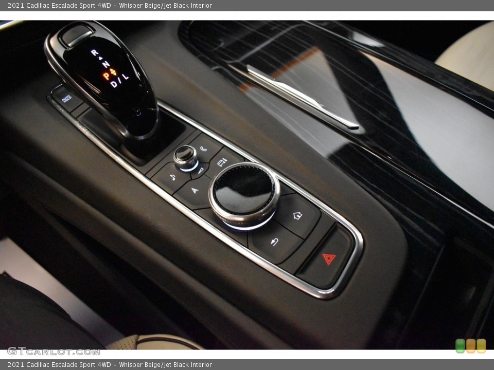 Whisper Beige/Jet Black Interior Transmission for the 2021 Cadillac Escalade Sport 4WD #142457054