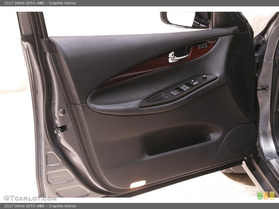 Graphite Interior Door Panel for the 2017 Infiniti QX50 AWD #142457297