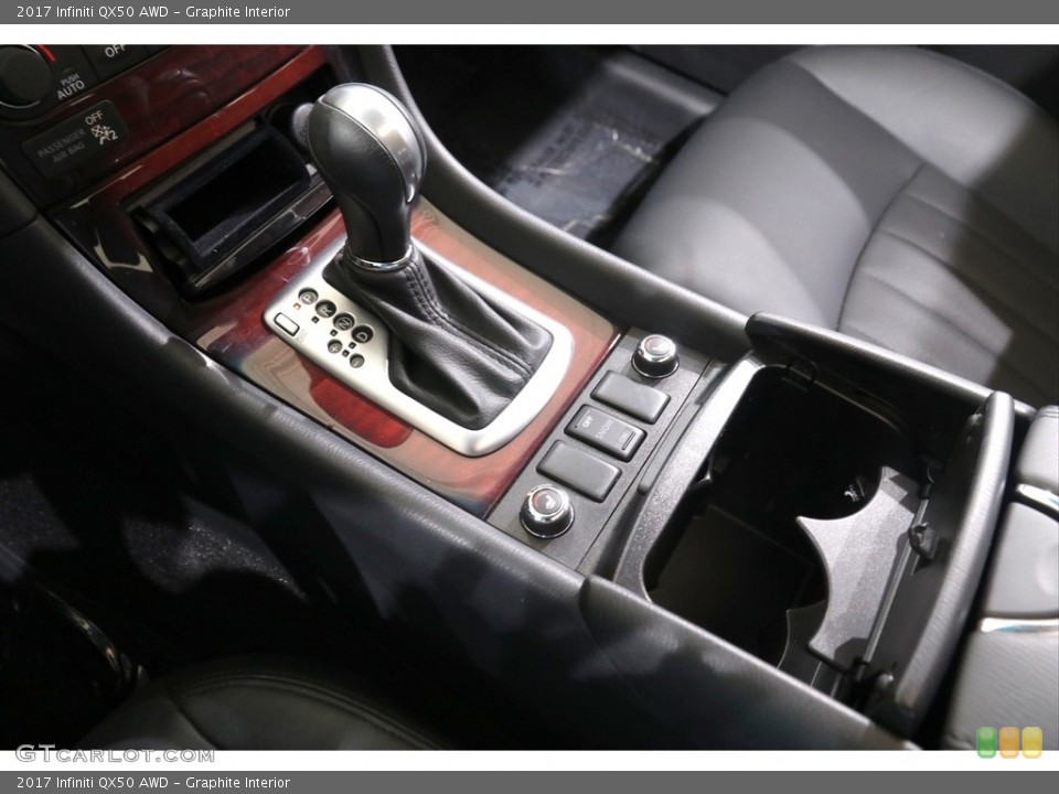 Graphite Interior Transmission for the 2017 Infiniti QX50 AWD #142457546