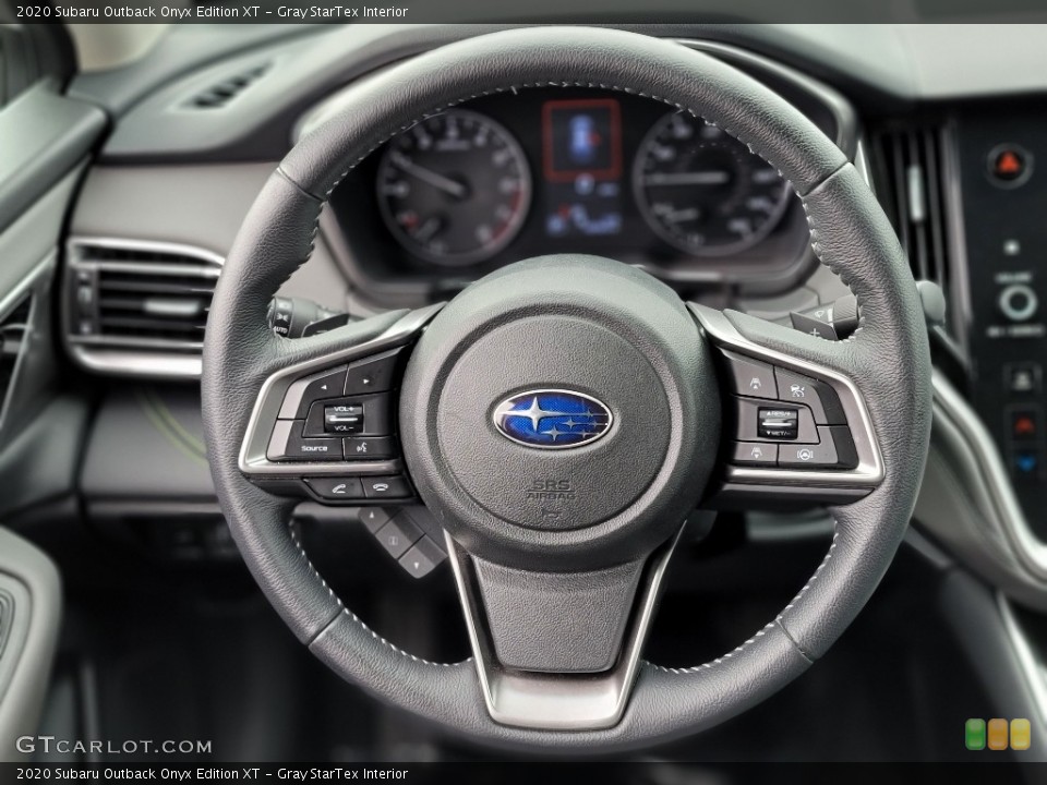 Gray StarTex Interior Steering Wheel for the 2020 Subaru Outback Onyx Edition XT #142458644