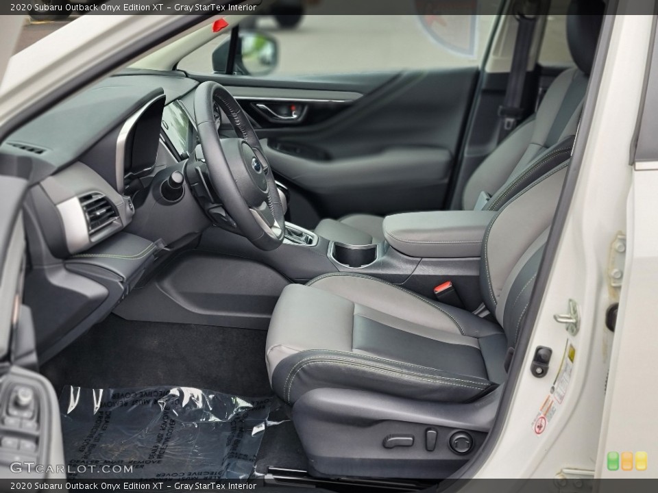 Gray StarTex Interior Photo for the 2020 Subaru Outback Onyx Edition XT #142459229