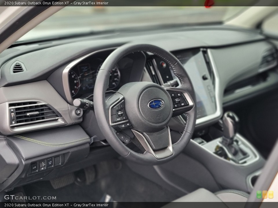 Gray StarTex Interior Steering Wheel for the 2020 Subaru Outback Onyx Edition XT #142459250