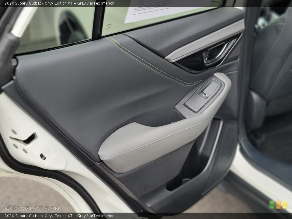 Gray StarTex Interior Door Panel for the 2020 Subaru Outback Onyx Edition XT #142459271