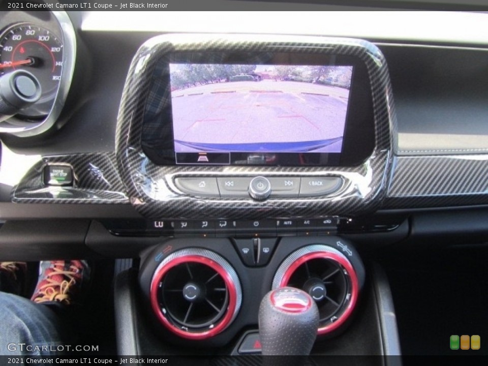 Jet Black Interior Controls for the 2021 Chevrolet Camaro LT1 Coupe #142461341