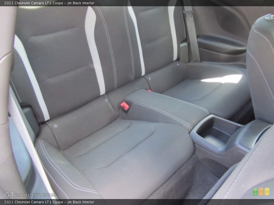 Jet Black Interior Rear Seat for the 2021 Chevrolet Camaro LT1 Coupe #142461431