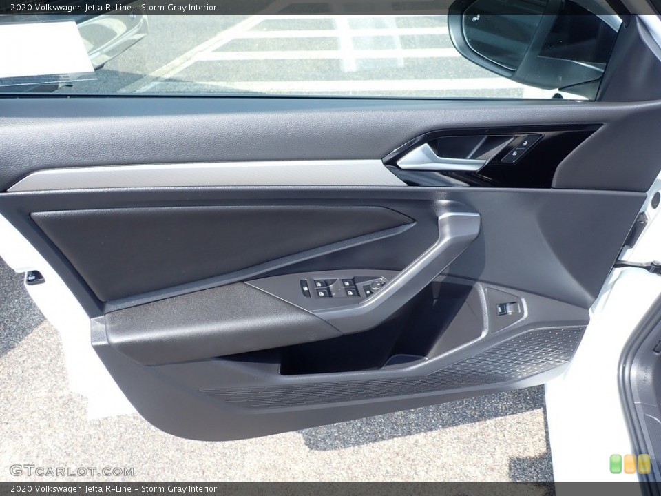 Storm Gray Interior Door Panel for the 2020 Volkswagen Jetta R-Line #142462909
