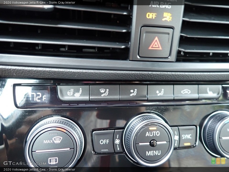 Storm Gray Interior Controls for the 2020 Volkswagen Jetta R-Line #142463088