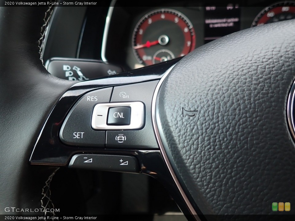 Storm Gray Interior Steering Wheel for the 2020 Volkswagen Jetta R-Line #142463137