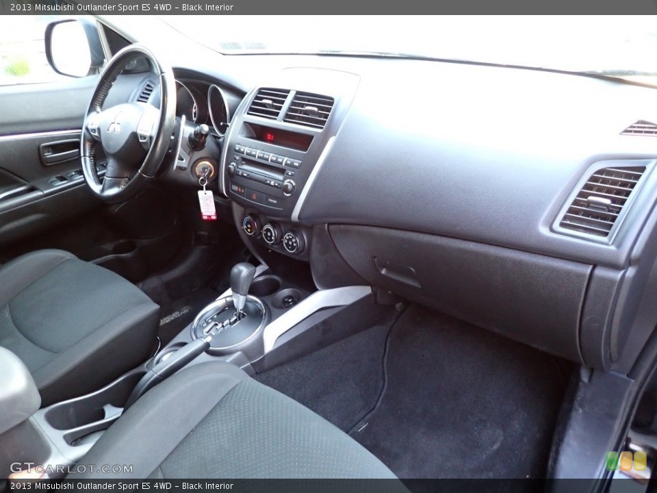 Black Interior Dashboard for the 2013 Mitsubishi Outlander Sport ES 4WD #142466321