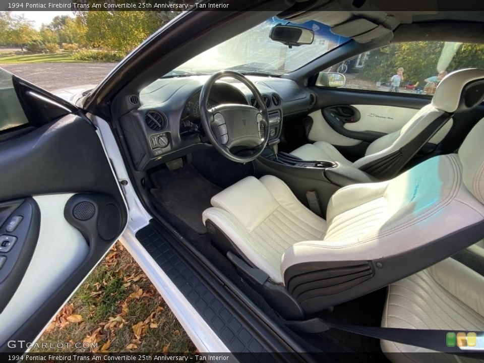 Tan Interior Front Seat for the 1994 Pontiac Firebird Trans Am Convertible 25th Anniversary #142467377