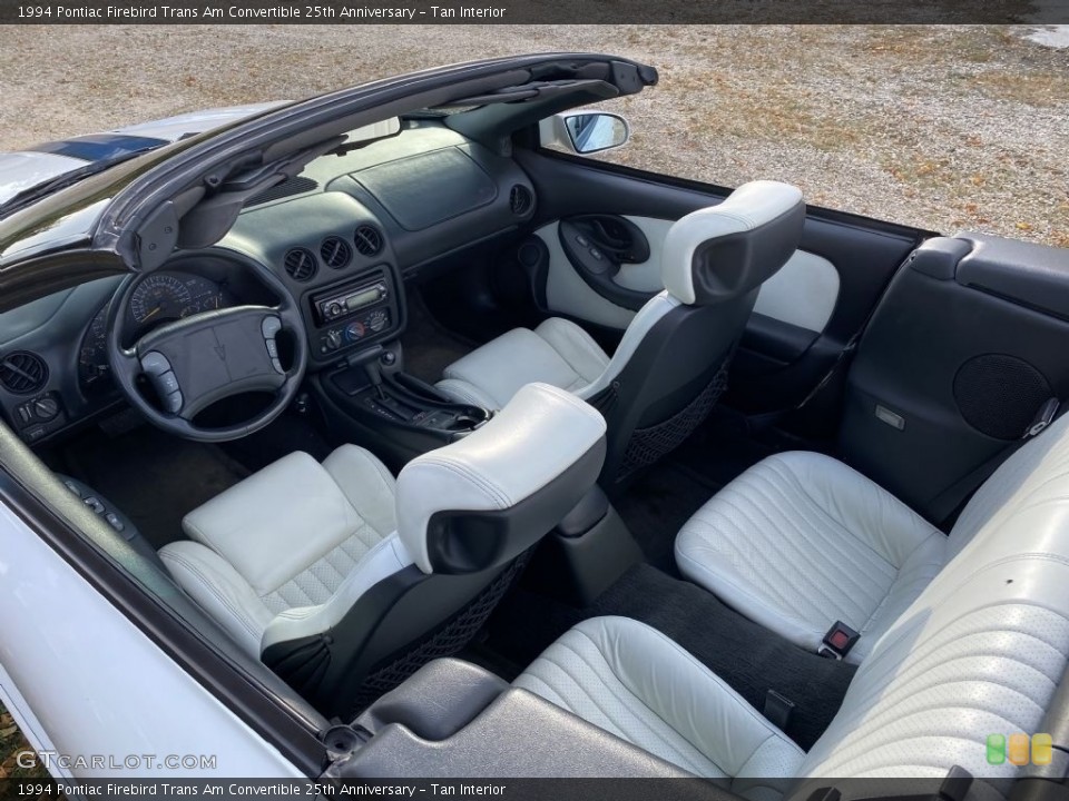 Tan Interior Front Seat for the 1994 Pontiac Firebird Trans Am Convertible 25th Anniversary #142467614