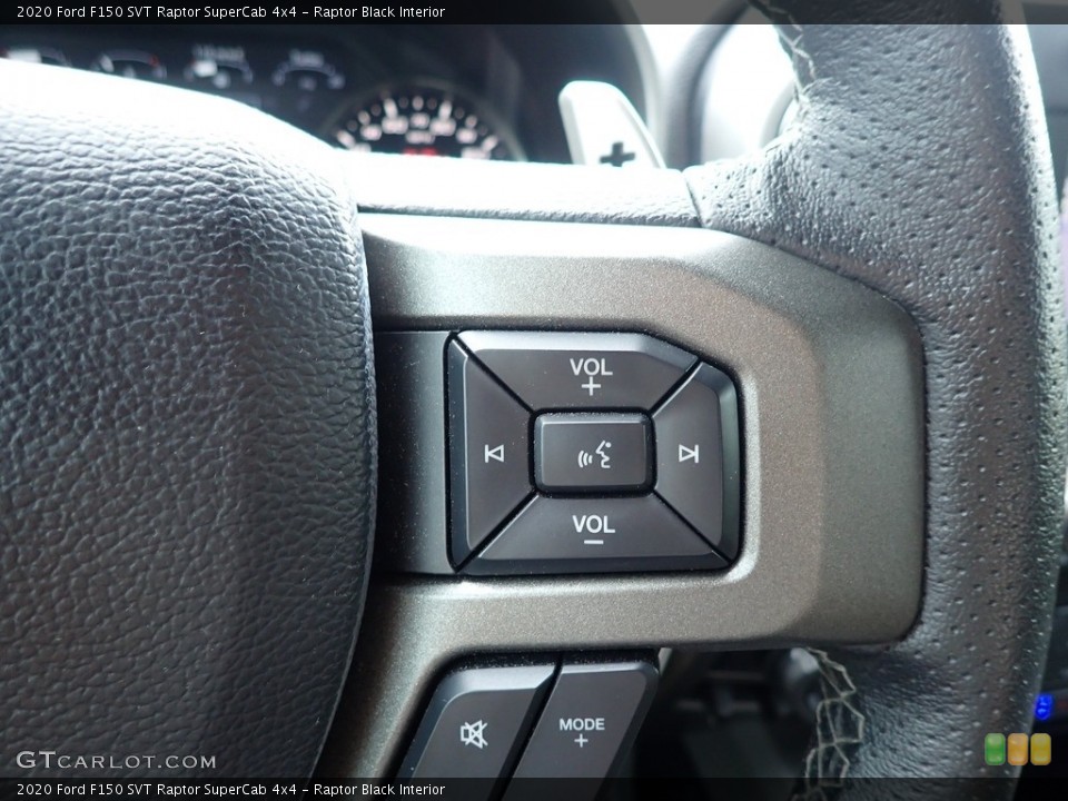 Raptor Black Interior Steering Wheel for the 2020 Ford F150 SVT Raptor SuperCab 4x4 #142469084