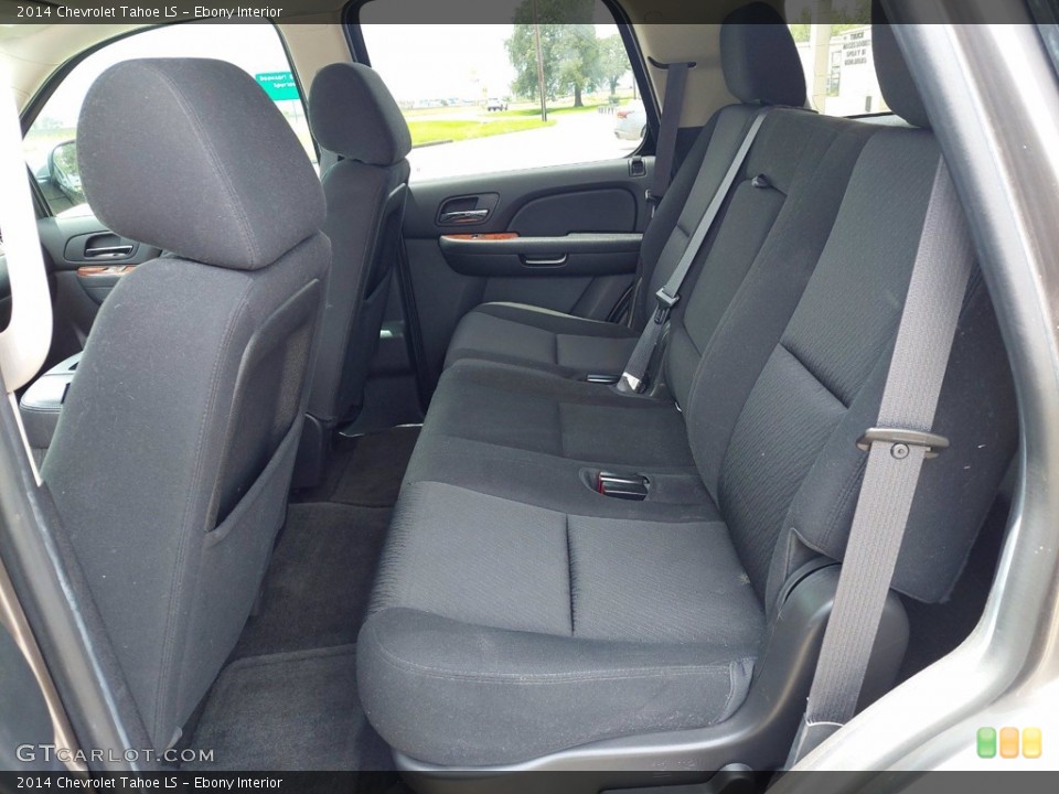 Ebony Interior Rear Seat for the 2014 Chevrolet Tahoe LS #142474788