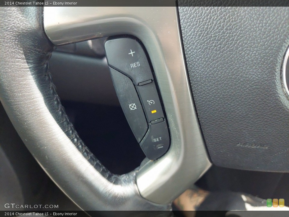 Ebony Interior Steering Wheel for the 2014 Chevrolet Tahoe LS #142474896