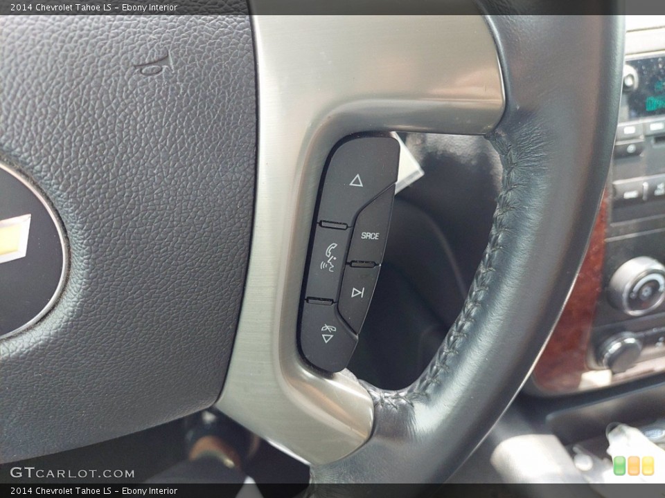 Ebony Interior Steering Wheel for the 2014 Chevrolet Tahoe LS #142474923