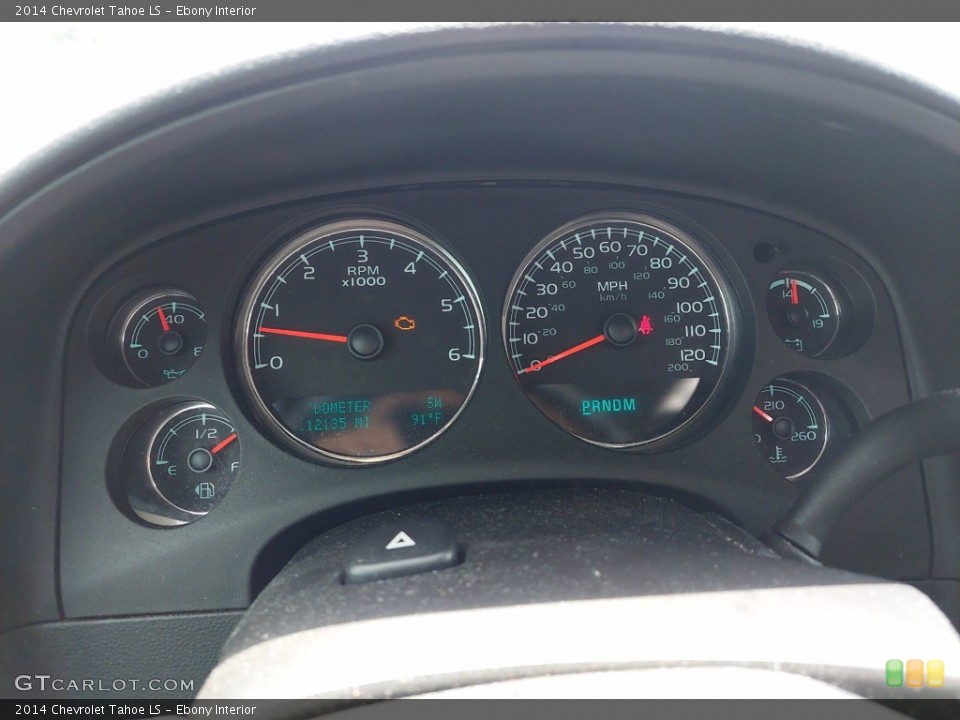 Ebony Interior Gauges for the 2014 Chevrolet Tahoe LS #142474947