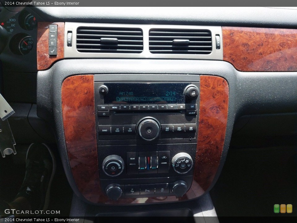 Ebony Interior Controls for the 2014 Chevrolet Tahoe LS #142474977