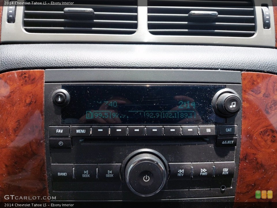 Ebony Interior Controls for the 2014 Chevrolet Tahoe LS #142475007