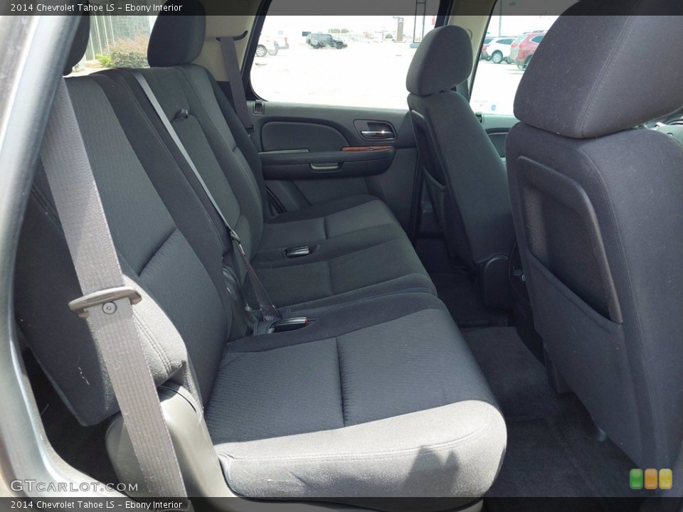 Ebony Interior Rear Seat for the 2014 Chevrolet Tahoe LS #142475160