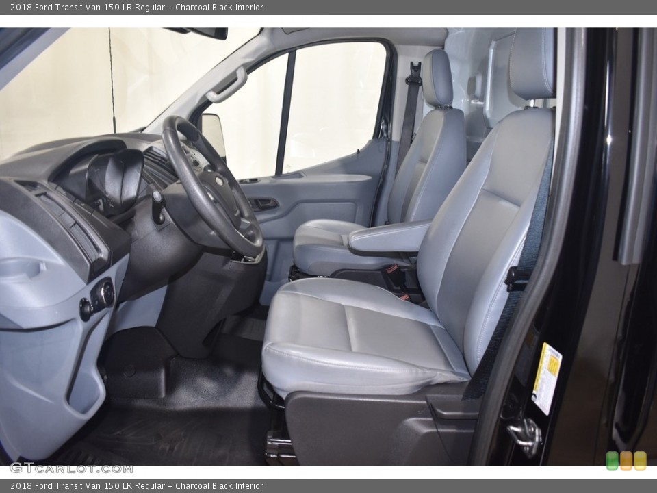 Charcoal Black Interior Photo for the 2018 Ford Transit Van 150 LR Regular #142478154